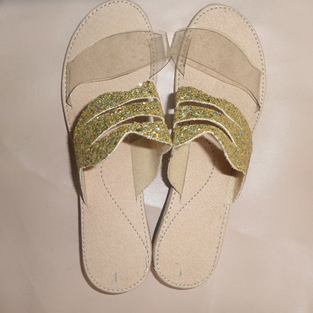 sandale homme brillante